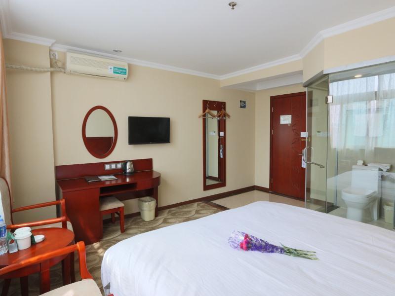 Greentree Inn Shanghai Pudong Airport Huaxia East Road Railway Station Shell Hotel Exterior foto