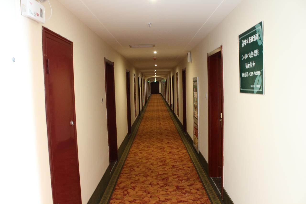 Greentree Inn Shanghai Pudong Airport Huaxia East Road Railway Station Shell Hotel Exterior foto